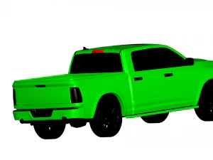 dodge ram 2015 3D Model