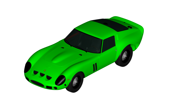 ferrari 250 gto 1962 3D Модель .c4d .max .obj .3ds .fbx .stl .blend 