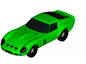 ferrari 250 gto 1962 3D 모델