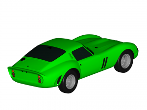 ferrari 250 gto 1962 3D Модель