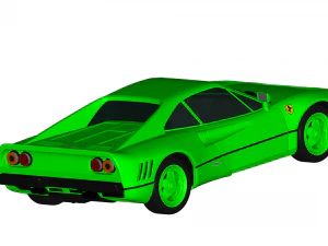ferrari 288 gto 1984 3D Model