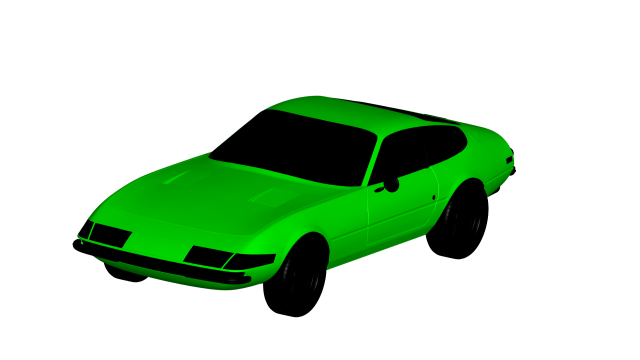ferrari 365 daytona 1972 3Dモデル .c4d .max .obj .3ds .fbx .stl .blend 