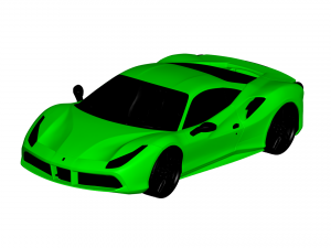 ferrari 488 gtb 2016 3D Model