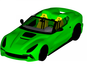 ferrari f1 roadster 2014 3D मॉडल