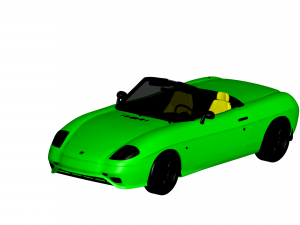 fiat barchetta1995 Modello 3D
