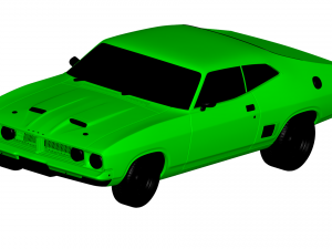 fordd falcon 1973 3D Model