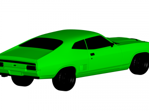 fordd falcon 1973 3D 模型