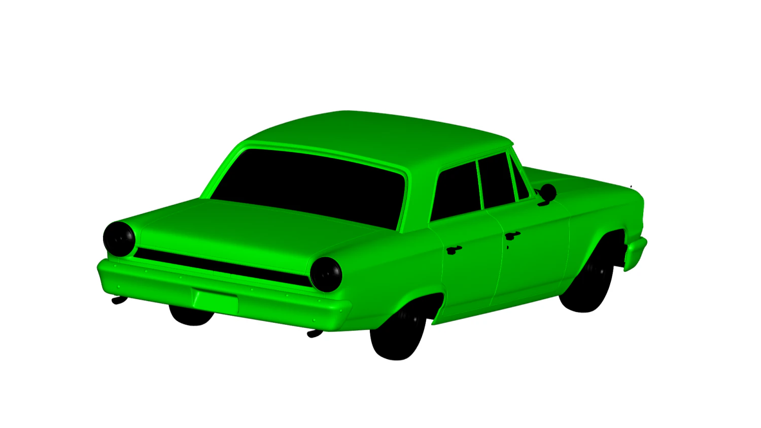 galaxie 1963 3D Model .c4d .max .obj .3ds .fbx .stl .blend 