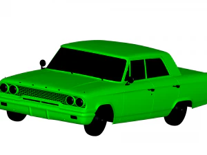 galaxie 1963 3D Model