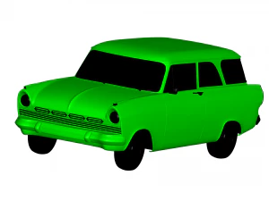 Taunus 1957 Modello 3D