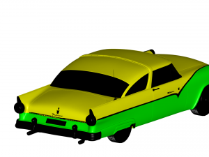 crown victoria 1955 3D Model