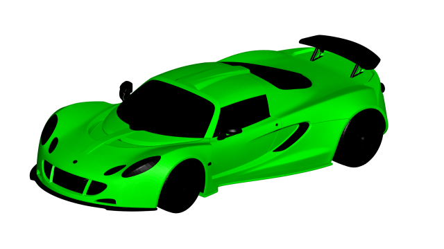 hennesseyvenomgt2012 3D 模型 .c4d .max .obj .3ds .fbx .stl .blend 