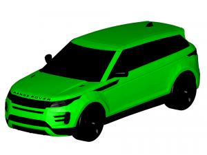 land rover 2019 3D मॉडल