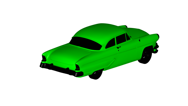 lincoln capri hardtop coupe 1955 3D Модель .c4d .max .obj .3ds .fbx .stl .blend