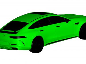 mercedes gt63s Modello 3D