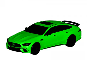 mercedes gt63s 3D Model