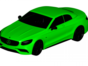 mercedes benz s63 amg 3D Model