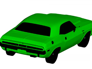 schivare lo sfidante 1970 Modello 3D