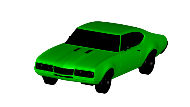 oldsmobile 1966 Modelo 3D .c4d .max .obj .3ds .fbx .stl .blend 
