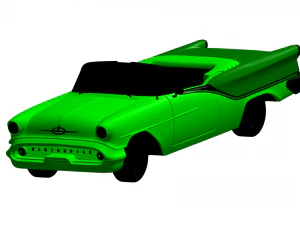 mobil tua starfire 1957 Model 3D