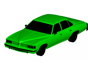 pontiac grand lemans 1976 3D मॉडल