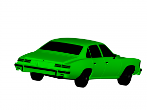 pontiac grand lemans 1976 3D Модель