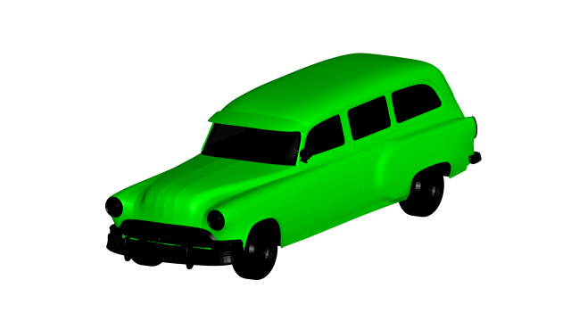 pontiac chieftain 1953 Modello 3D .c4d .max .obj .3ds .fbx .stl .blend 
