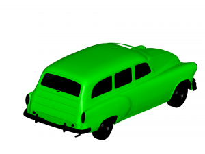 pontiac chieftain 1953 Modello 3D