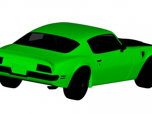 pontiac firebird 1970 3D Model