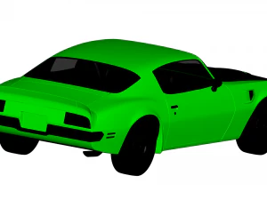 pontiac firebird 1970 3D Model