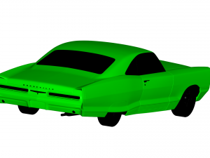 pontiac hardtop 1966 3D Model