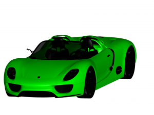 porsche 918 spyder Modello 3D