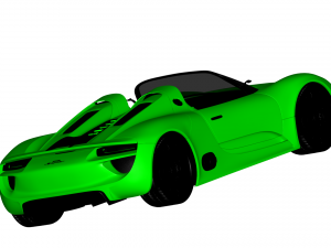 porsche 918 spyder 3D Model