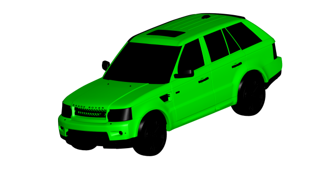 land rover Model 3D .c4d .max .obj .3ds .fbx .stl .blend