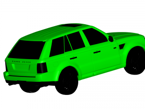 land rover Model 3D