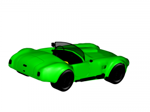 shelby cobra Model 3D