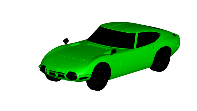 toyota 1969 3D मॉडल .c4d .max .obj .3ds .fbx .stl .blend 