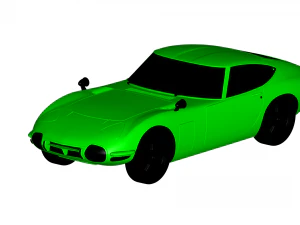 toyota 1969 Modello 3D