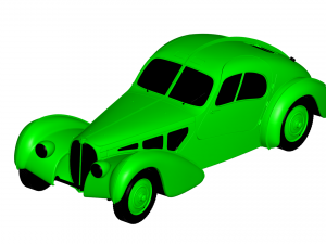bugatti atlantic 3D Model