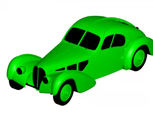 Bugatti Atlantic Modello 3D