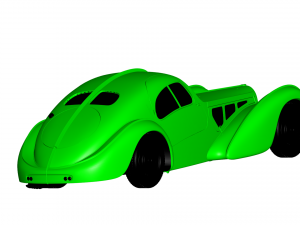 bugatti atlantic 3D 模型