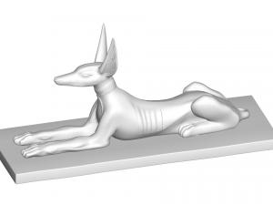 egypt sculpture Model 3D