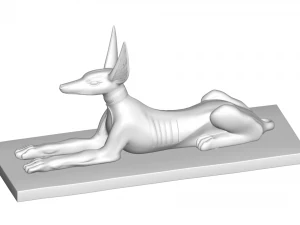 scultura egiziana Modello 3D