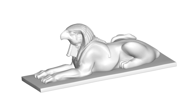 egypt sculpture 3Dモデル .c4d .max .obj .3ds .fbx .stl .blend 