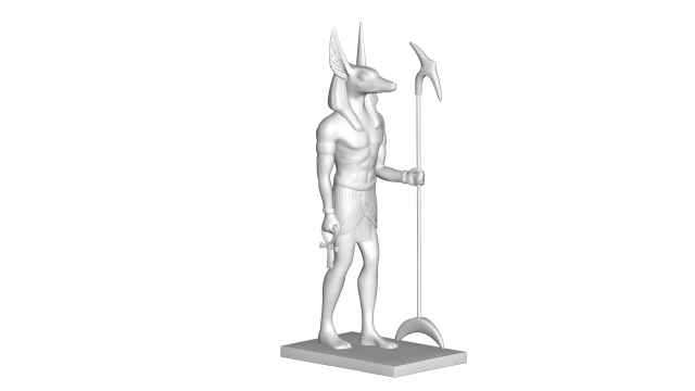 egypt sculpture Modèle 3D .c4d .max .obj .3ds .fbx .stl .blend 