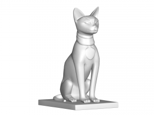 egypt sculpture Modello 3D