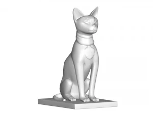 이집트 조각 3D 모델