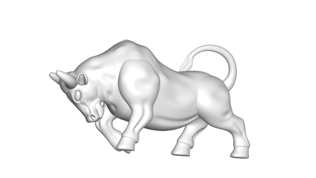 bull 3D-Modell .c4d .max .obj .3ds .fbx .stl .blend 