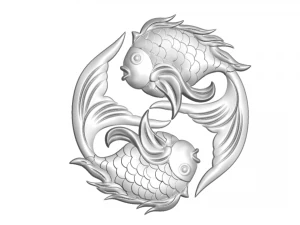 fish relief 3D Model