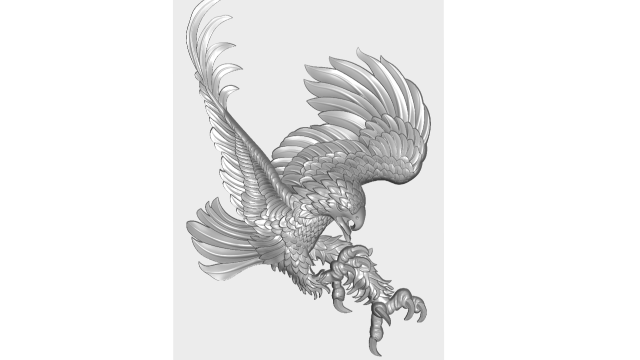 eagle relief Modèle 3D .c4d .max .obj .3ds .fbx .stl .blend 